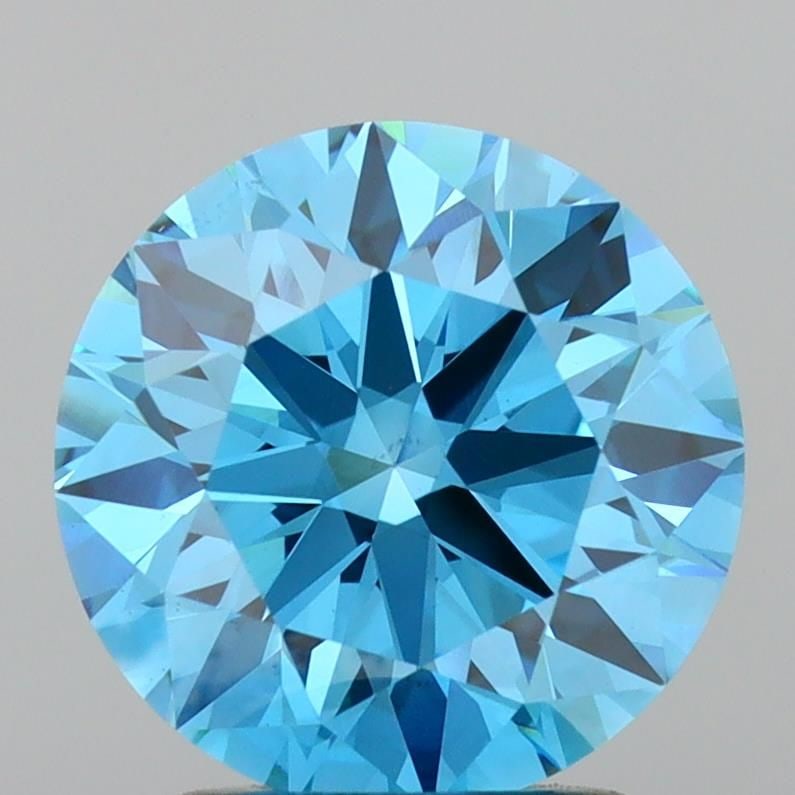 Ideal Loose Lab Diamond - IGI Round 2.05ct Fancy Vivid Blue VS1: Ideal Loose Lab Diamond - IGI Round 2.05ct Fancy Vivid Blue VS1 This listing features Ideal Loose Lab Diamond - IGI Round 2.05ct Fancy Vivid Blue VS1. Item specifics are provided below. Item