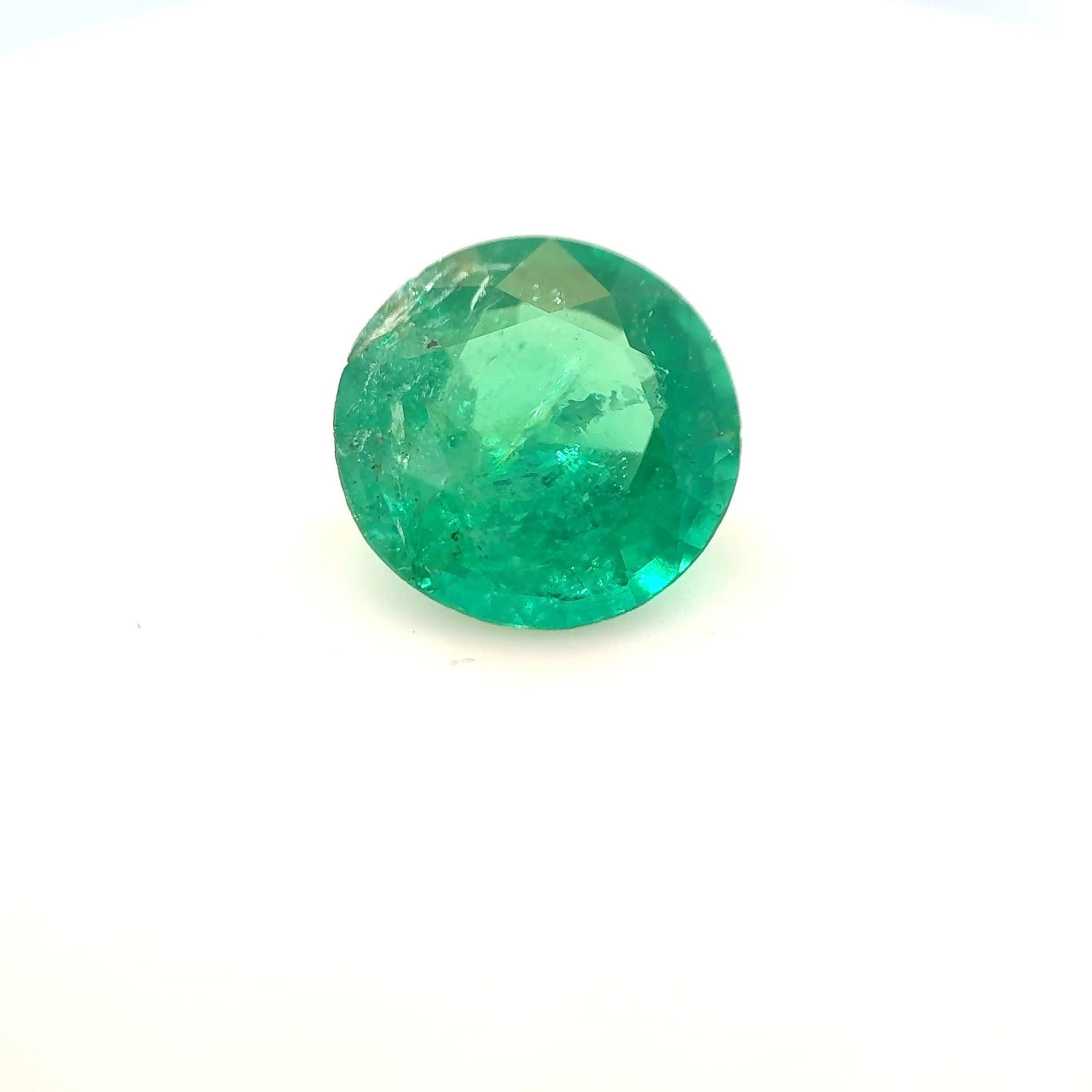 Loose Emerald Gemstone - Round 1.44ct Green MI: Loose Emerald Gemstone - Round 1.44ct Green MI This listing features Loose Emerald Gemstone - Round 1.44ct Green MI. Item specifics are provided below. Item Specifics: Type: Emerald Carat: 1.44 Cut: