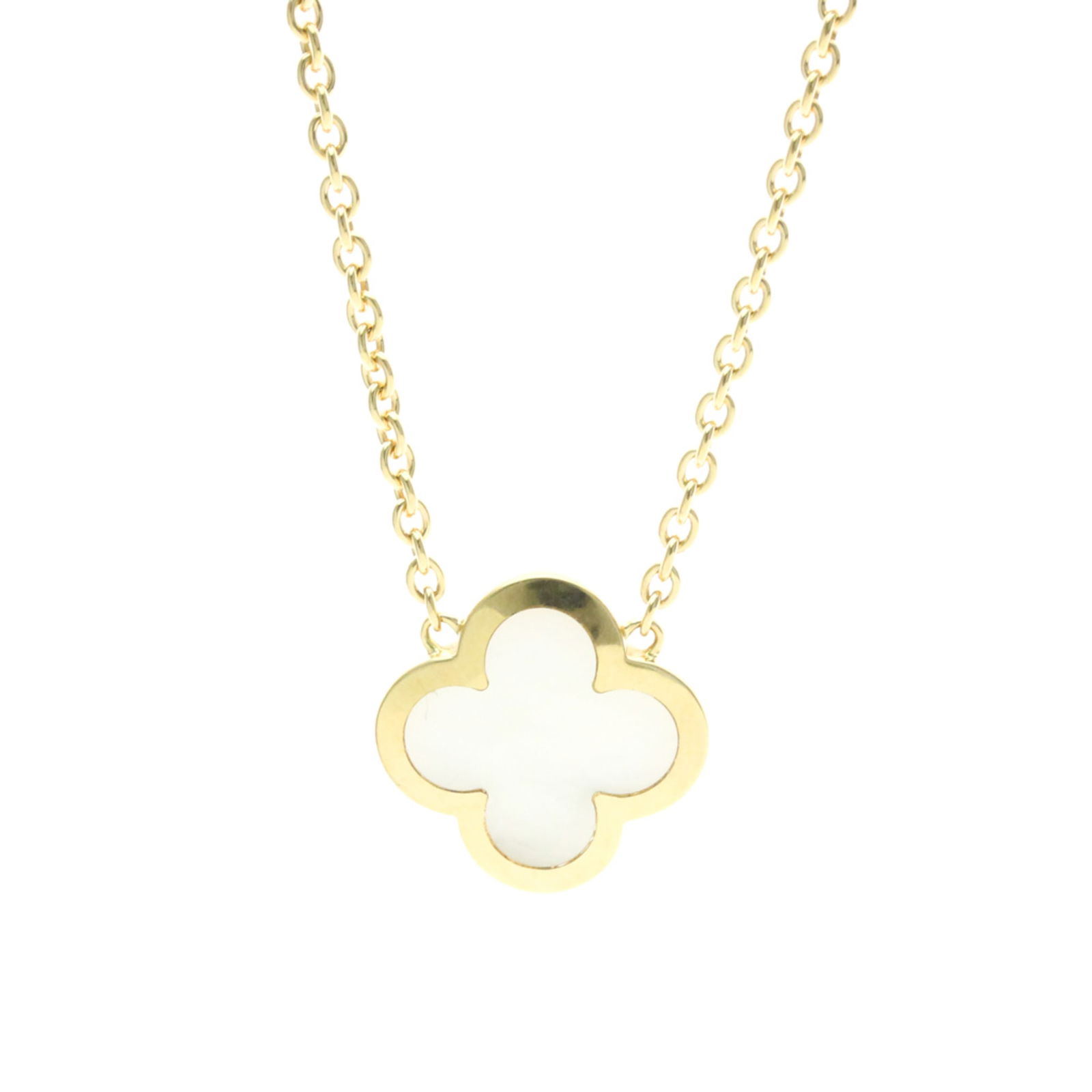 Women Fashion Pendant Necklace (Gold) - Van Cleef & Arpels Pure Alhambra Necklace Yellow Gold (18K): Women Fashion Pendant Necklace (Gold) - Van Cleef & Arpels Pure Alhambra Necklace Yellow Gold (18K) Mother Of Pearl Men This listing features Women Fashion Pendant Necklace (Gold) - Van Cleef & Arpels