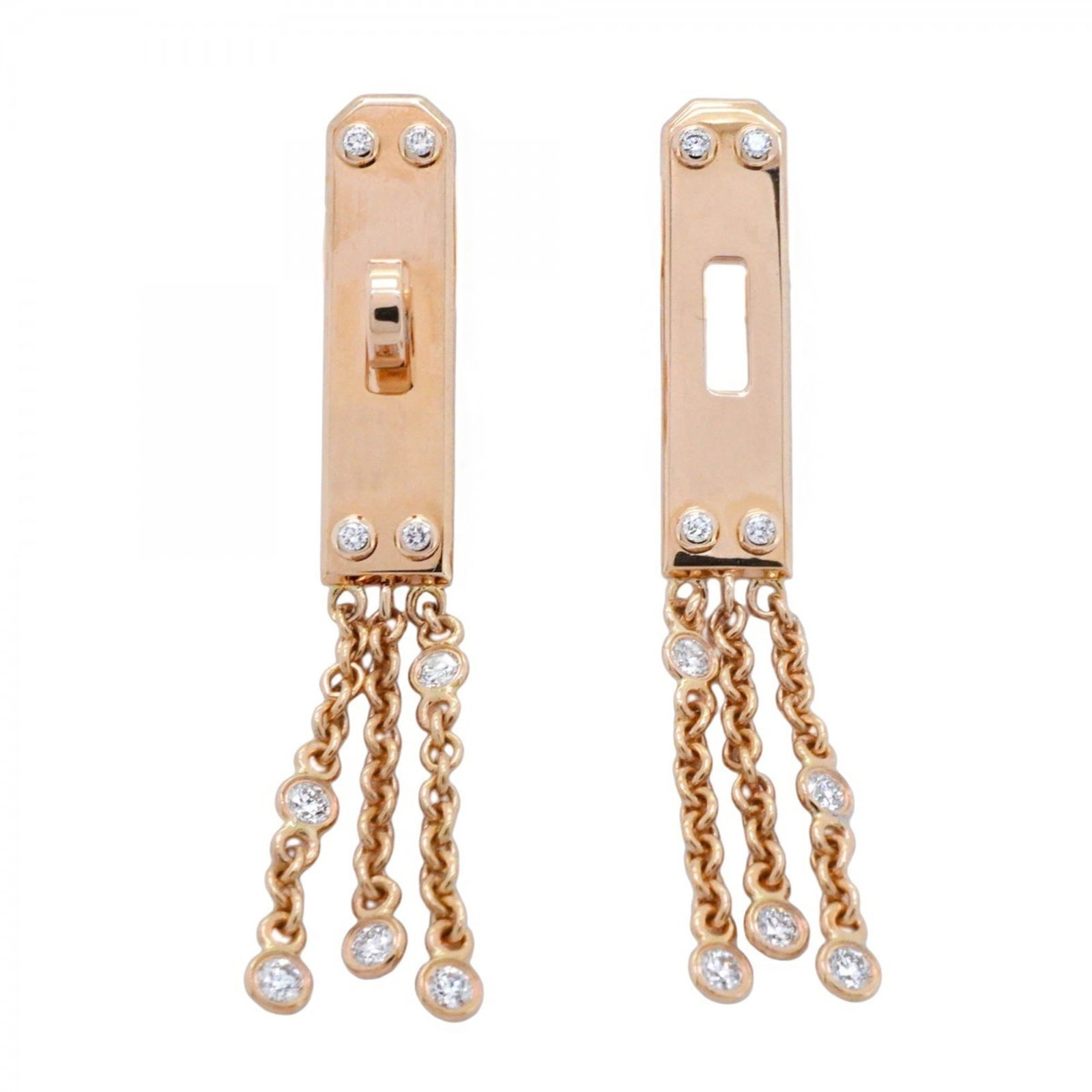 (18K) Hermes Stud Earrings Pink Gold: (18K) Hermes Stud Earrings Pink Gold This listing features (18K) Hermes Stud Earrings Pink Gold. Item specifics are provided below. Item Specifics: Brand: Hermes Type: Stud Earrings Gender: Women