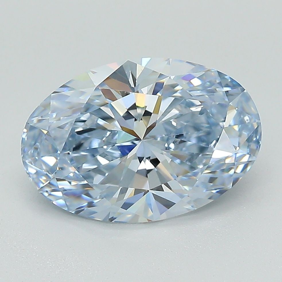 Loose Lab Diamond - IGI Oval 3.05ct Fancy Intense Blue VS1: Loose Lab Diamond - IGI Oval 3.05ct Fancy Intense Blue VS1 This listing features Loose Lab Diamond - IGI Oval 3.05ct Fancy Intense Blue VS1. Item specifics are provided below. Item Specifics: