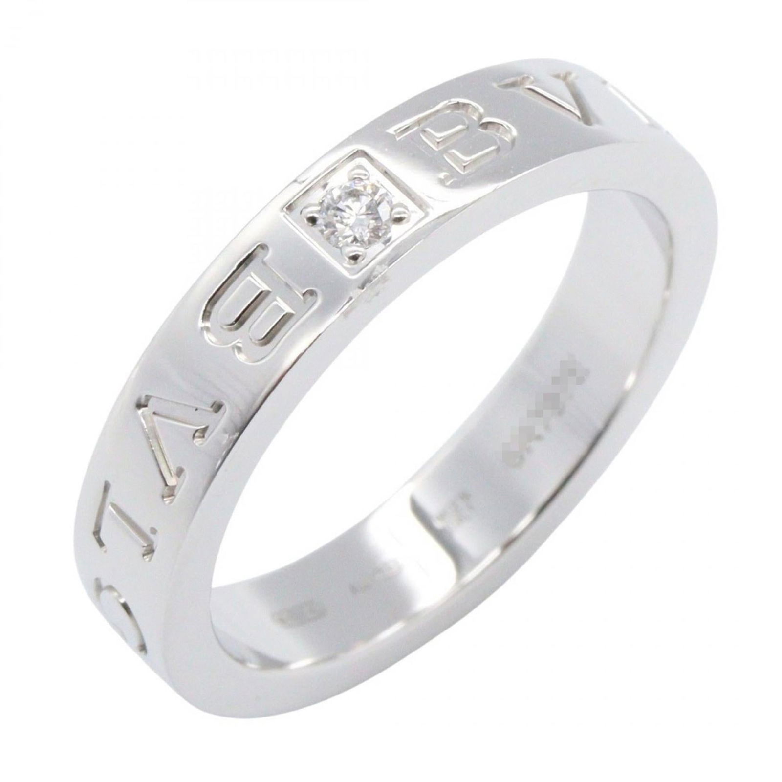 (18K) Bvlgari Band Ring White Gold (1 of 8)
