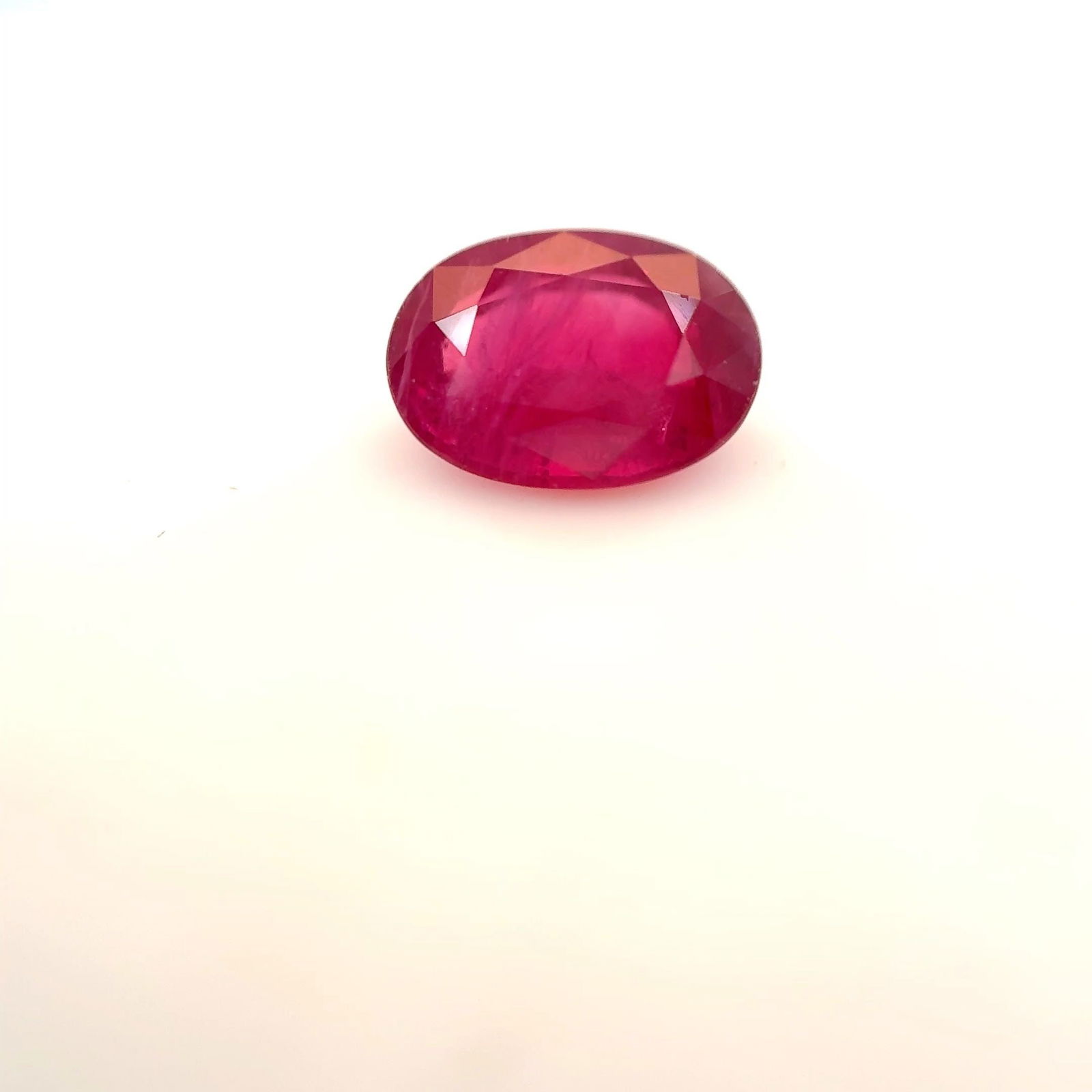 Loose Ruby Gemstone - Oval 1.29ct Red SI: Loose Ruby Gemstone - Oval 1.29ct Red SI This listing features Loose Ruby Gemstone - Oval 1.29ct Red SI. Item specifics are provided below. Item Specifics: Type: Ruby Carat: 1.29 Cut: Faceted Color: R