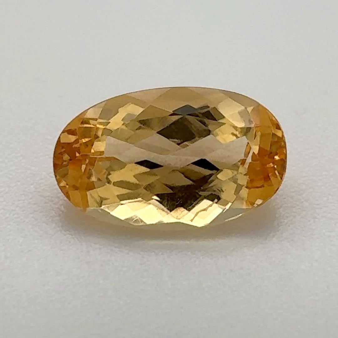 Loose Topaz Gemstone - Oval 1.705ct Orange SI (1 of 1)