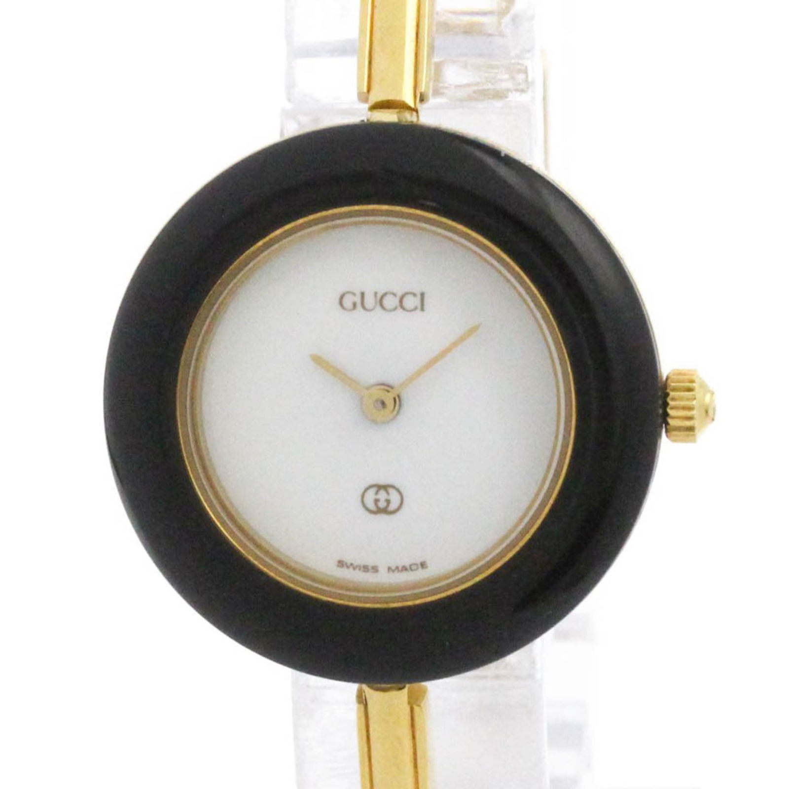 Wristwatch Gucci: Wristwatch Gucci This listing features Wristwatch Gucci. Item specifics are provided below. Item Specifics: Brand: Gucci Type: Wristwatch Style: Dress/Formal Gender: Women Material (Case): Gold Plated