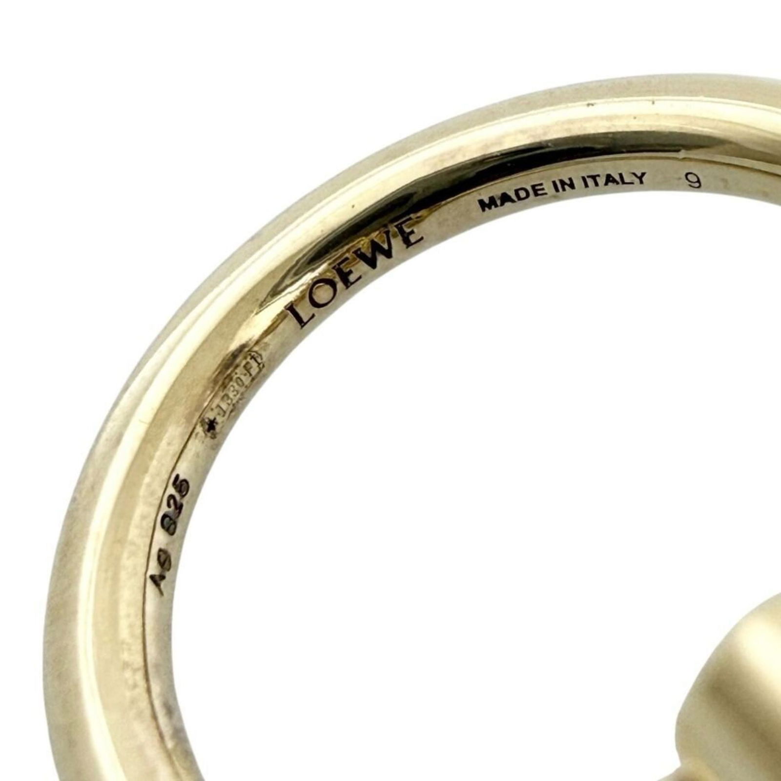 Silver 925 - Loewe Band Ring Gold Plating - 7