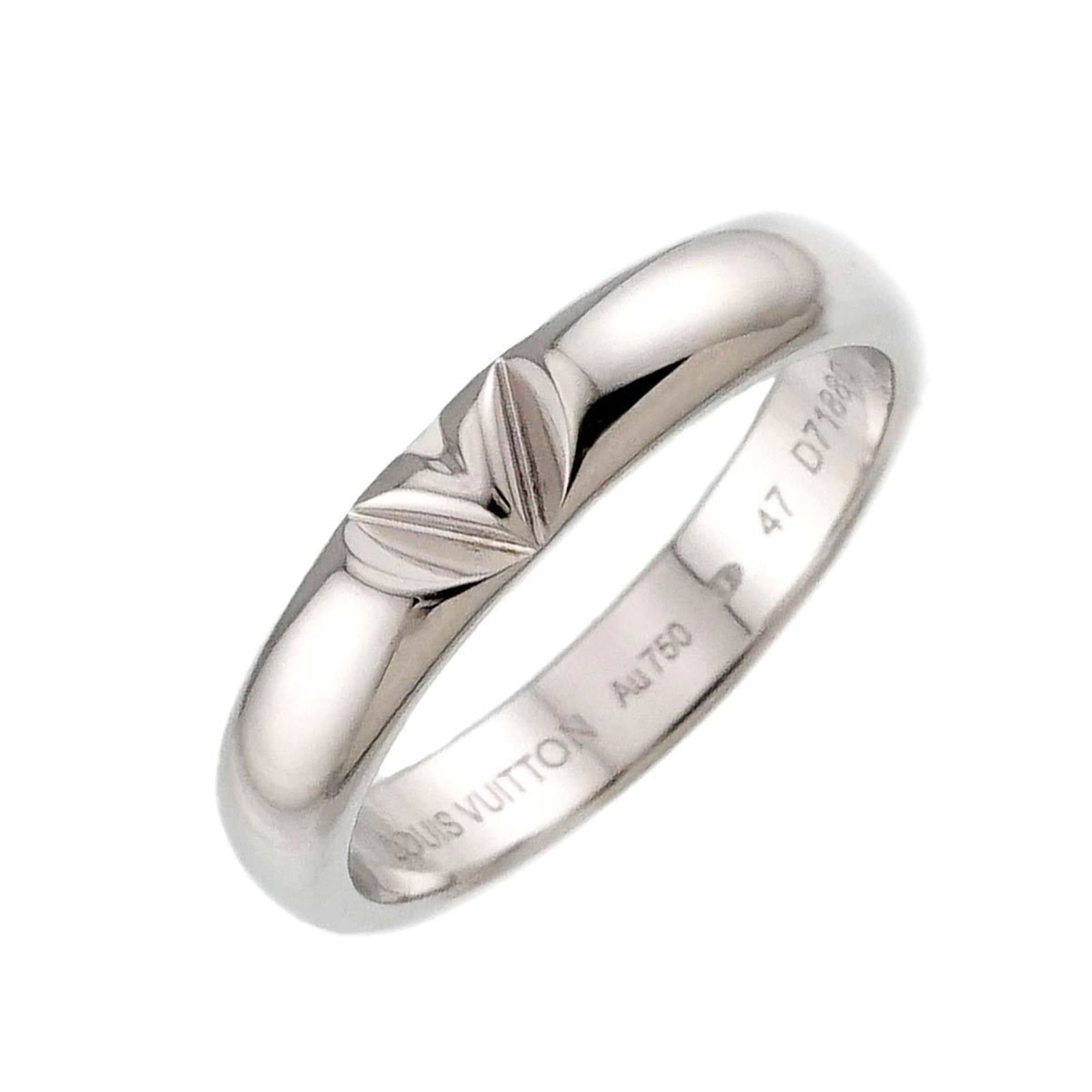 (18K) Louis Vuitton Band Ring White Gold: (18K) Louis Vuitton Band Ring White Gold This listing features (18K) Louis Vuitton Band Ring White Gold. Item specifics are provided below. Item Specifics: Brand: Louis Vuitton Type: Band Ring