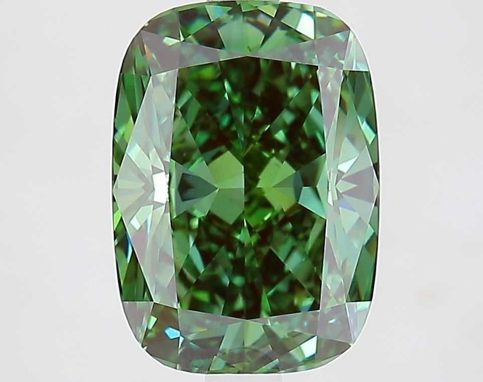 Loose Lab Diamond - IGI Cushion Modified 3.58ct Fancy Vivid Green VS1: Loose Lab Diamond - IGI Cushion Modified 3.58ct Fancy Vivid Green VS1 This listing features Loose Lab Diamond - IGI Cushion Modified 3.58ct Fancy Vivid Green VS1. Item specifics are provided below. 