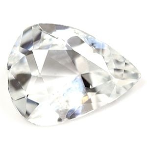 Loose Sapphire Gemstone - Pear 1.08ct White EC: Loose Sapphire Gemstone - Pear 1.08ct White EC This listing features Loose Sapphire Gemstone - Pear 1.08ct White EC. Item specifics are provided below. Item Specifics: Type: Sapphire Carat: 1.08