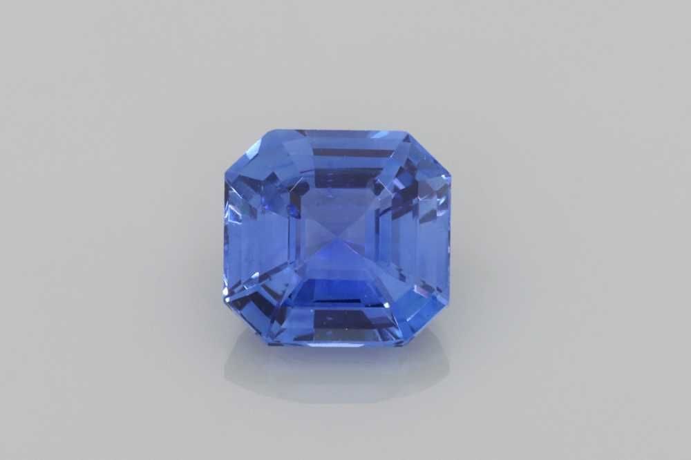 Loose Sapphire Gemstone - Asscher 1.16ct Blue EC (1 of 1)