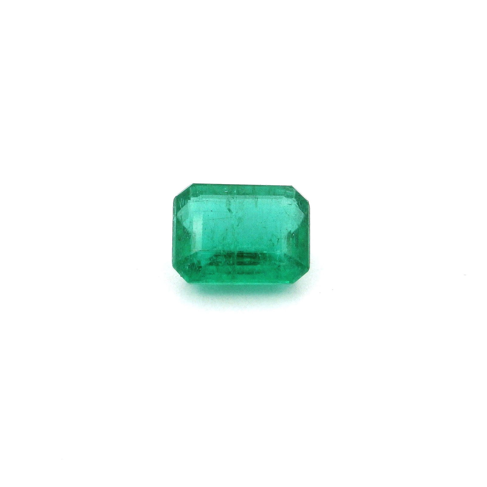 Loose Emerald Gemstone - GSI Octagonal 1.63ct Green MI (1 of 1)