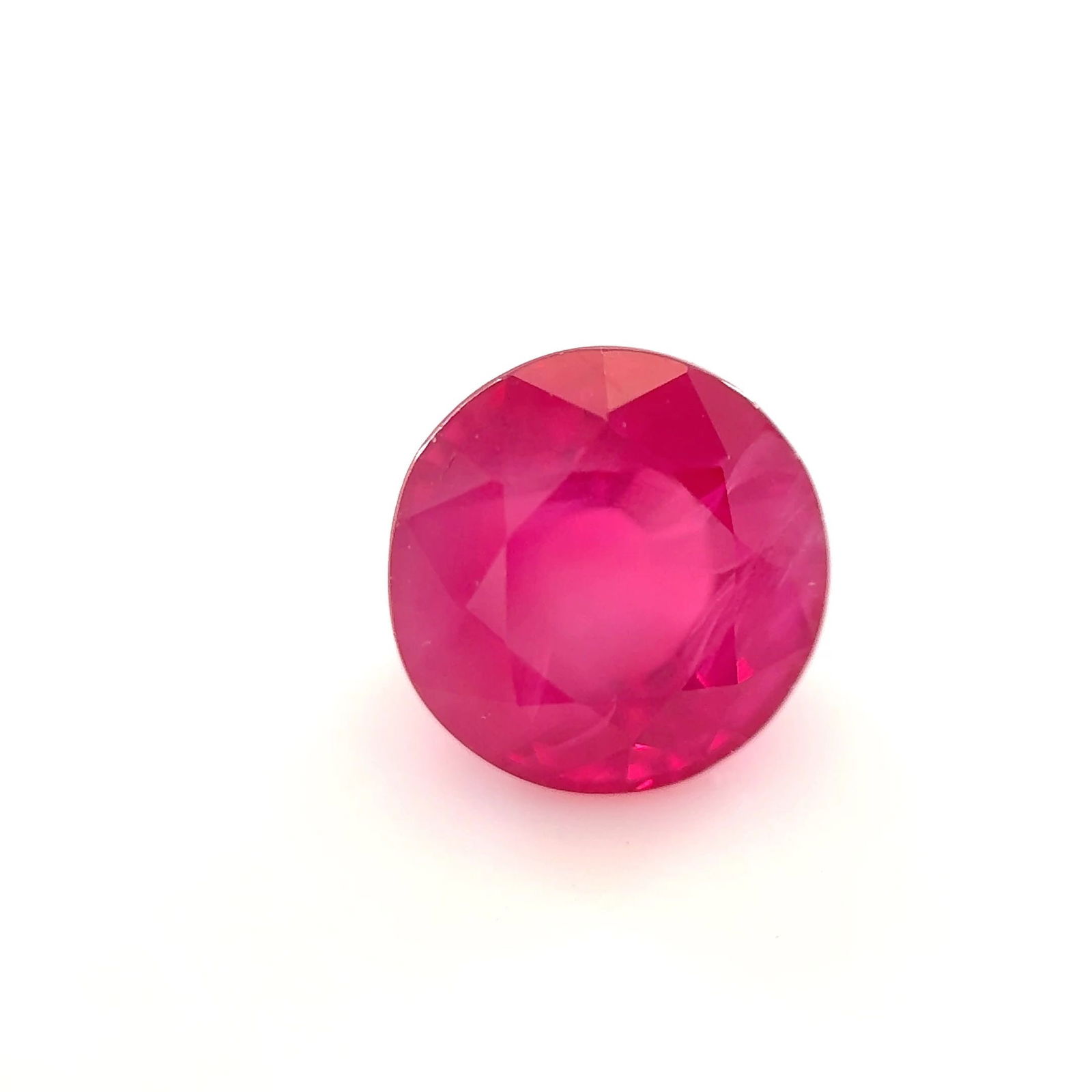 Loose Ruby Gemstone - Round 1.69ct Red SI: Loose Ruby Gemstone - Round 1.69ct Red SI This listing features Loose Ruby Gemstone - Round 1.69ct Red SI. Item specifics are provided below. Item Specifics: Type: Ruby Carat: 1.69 Cut: Faceted