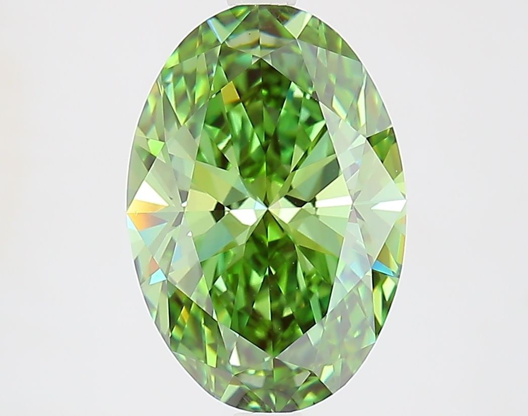 Loose Lab Diamond - IGI Oval 3.22ct Fancy Vivid Green VS1: Loose Lab Diamond - IGI Oval 3.22ct Fancy Vivid Green VS1 This listing features Loose Lab Diamond - IGI Oval 3.22ct Fancy Vivid Green VS1. Item specifics are provided below. Item Specifics: Source: