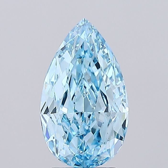Loose Lab Diamond - IGI Pear 3.14ct Fancy Vivid Blue VS2: Loose Lab Diamond - IGI Pear 3.14ct Fancy Vivid Blue VS2 This listing features Loose Lab Diamond - IGI Pear 3.14ct Fancy Vivid Blue VS2. Item specifics are provided below. Item Specifics: Source: