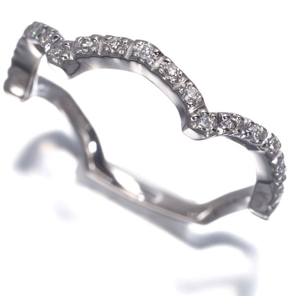 Gold Vendome Ring Diamond Us5 18K 750 White (1 of 5)