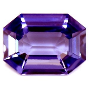 Loose Sapphire Gemstone - Emerald 1.01ct Purple EC (1 of 1)
