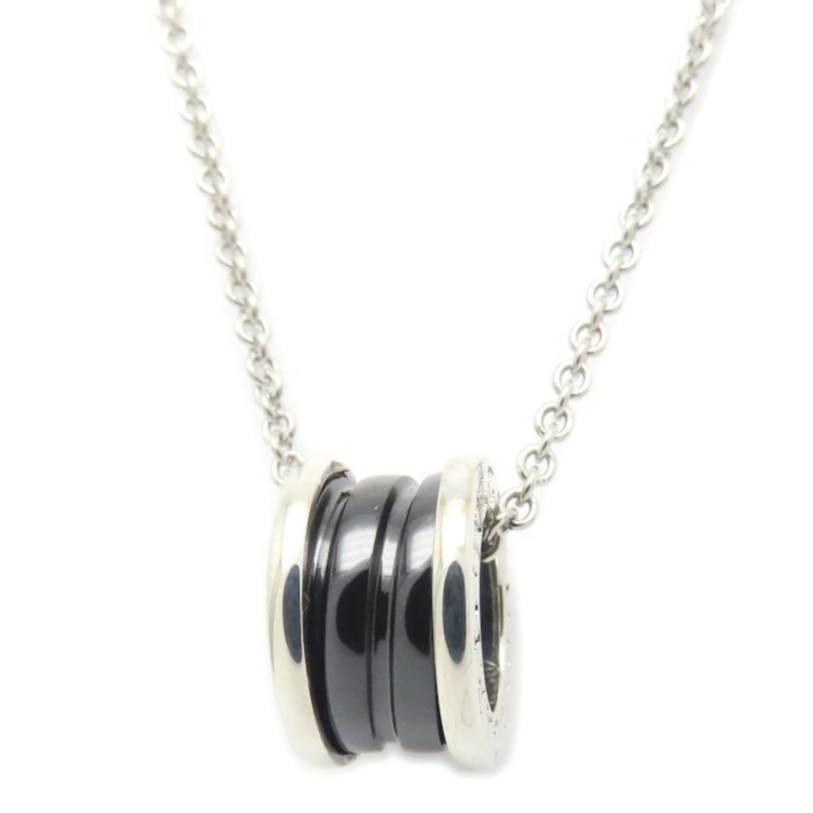 294807 - BVLGARI Save the Children B.zero1 Necklace in SV925 and Black Ceramic for Women: 294807 - BVLGARI Save the Children B.zero1 Necklace in SV925 and Black Ceramic for Women This listing features 294807 - BVLGARI Save the Children B.zero1 Necklace in SV925 and Black Ceramic for