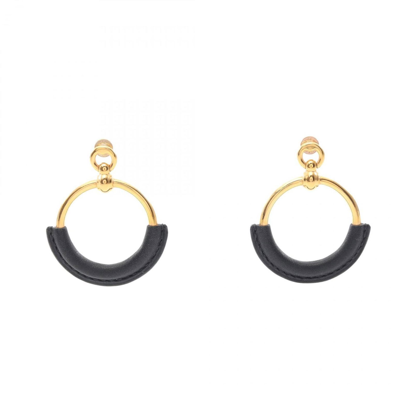 Leather - Hermes Stud Earrings Gold Plating: Leather - Hermes Stud Earrings Gold Plating This listing features Leather - Hermes Stud Earrings Gold Plating. Item specifics are provided below. Item Specifics: Brand: Hermes Type: Stud Earrings Gend