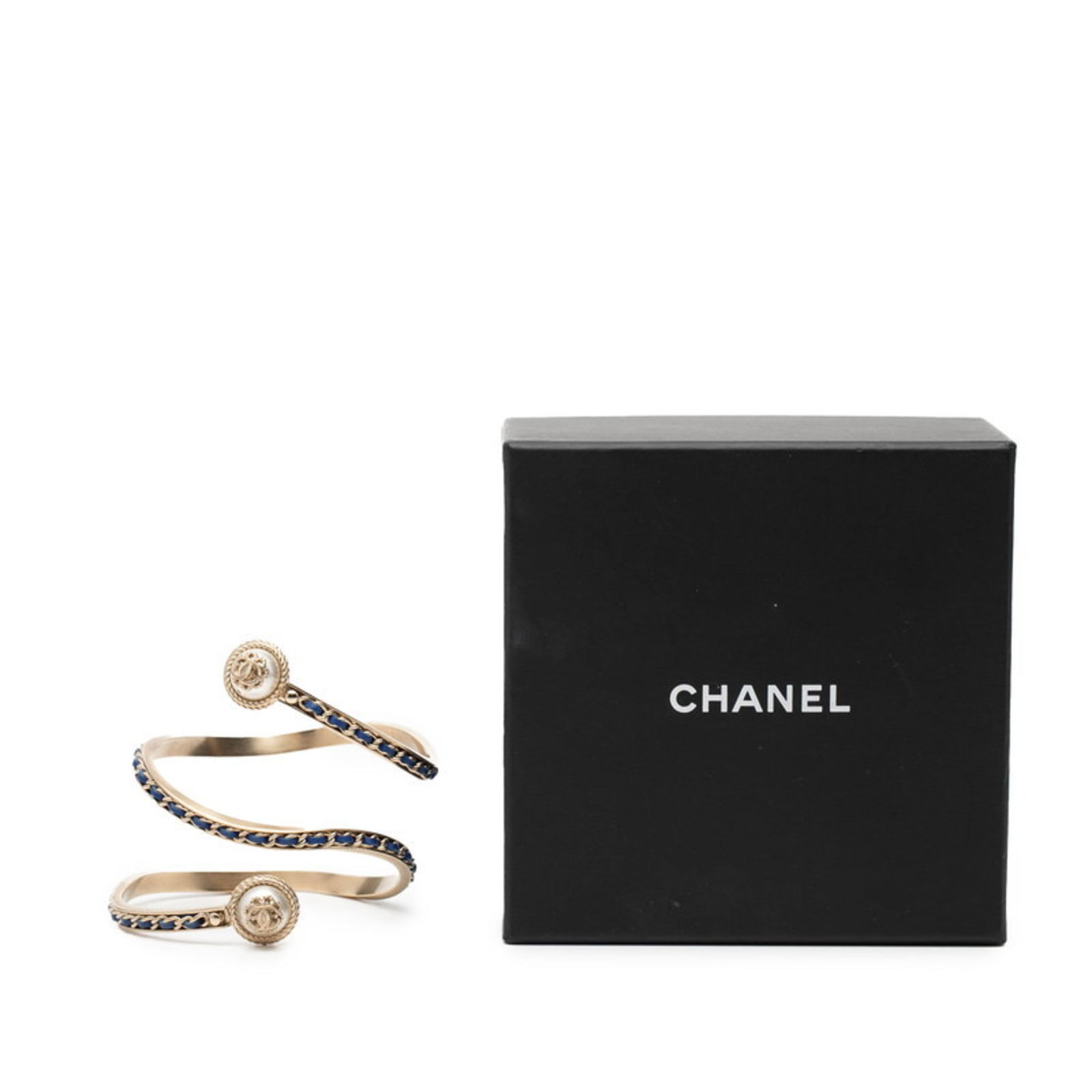 Leather Chanel Bangle - 5