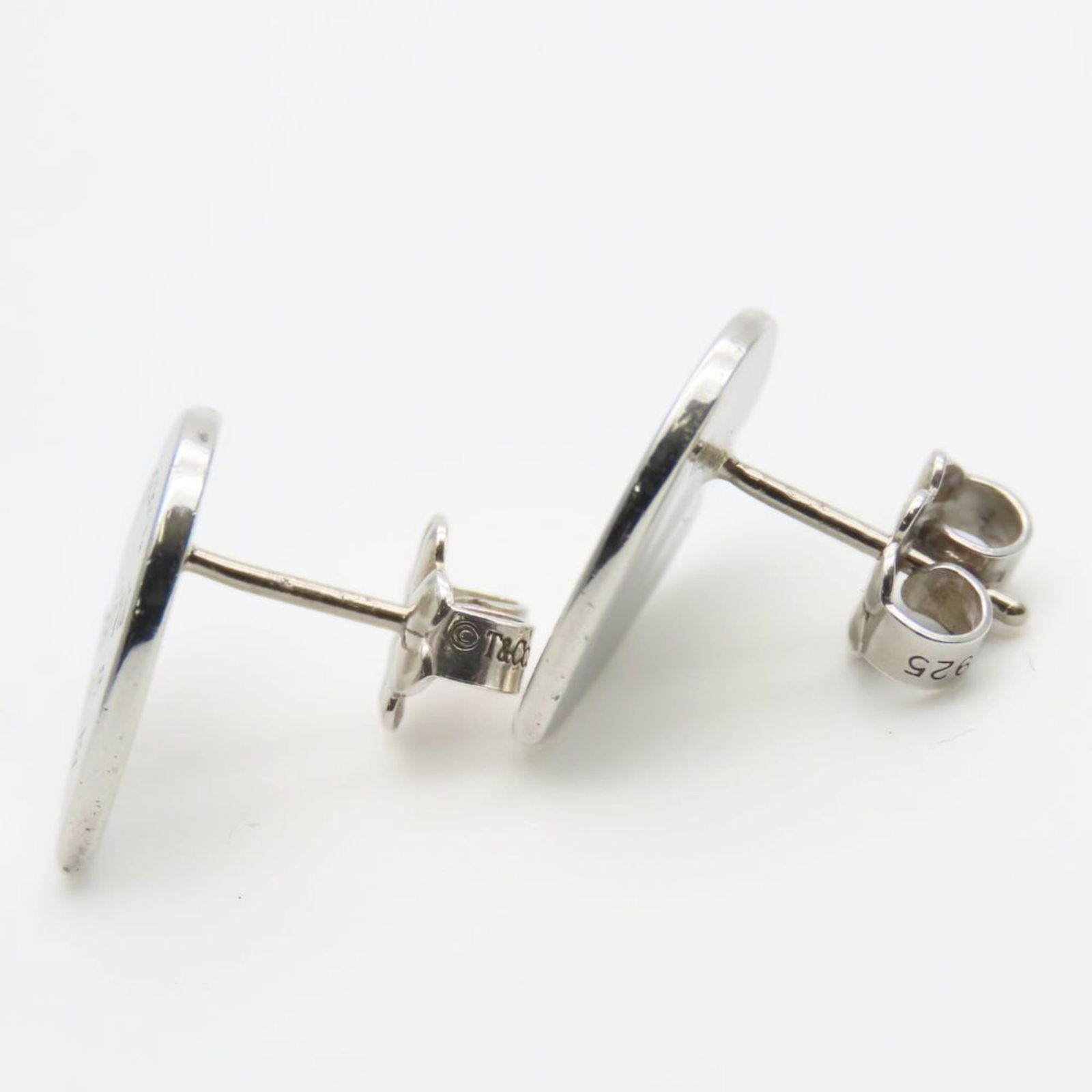925 Tiffany Stud Earrings Silver - 3