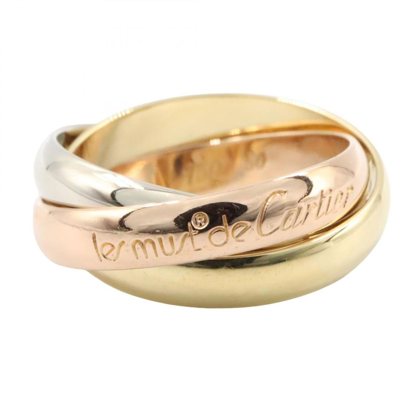 Yellow Gold (18K) - Cartier Band Ring Pink Gold (18K) - White Gold (18K): Yellow Gold (18K) - Cartier Band Ring Pink Gold (18K) - White Gold (18K) This listing features Yellow Gold (18K) - Cartier Band Ring Pink Gold (18K) - White Gold (18K). Item specifics are provided bel