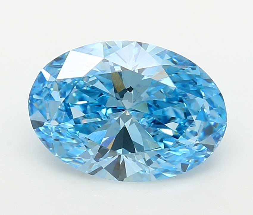 Loose Lab Diamond - IGI Oval 2.43ct Fancy Vivid Blue VVS2: Loose Lab Diamond - IGI Oval 2.43ct Fancy Vivid Blue VVS2 This listing features Loose Lab Diamond - IGI Oval 2.43ct Fancy Vivid Blue VVS2. Item specifics are provided below. Item Specifics: Source:
