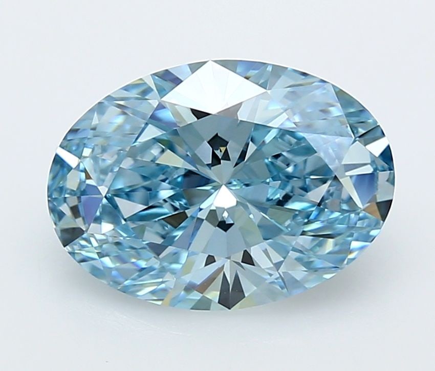 Loose Lab Diamond - IGI Oval 4.05ct Fancy Vivid Blue VVS2: Loose Lab Diamond - IGI Oval 4.05ct Fancy Vivid Blue VVS2 This listing features Loose Lab Diamond - IGI Oval 4.05ct Fancy Vivid Blue VVS2. Item specifics are provided below. Item Specifics: Source: