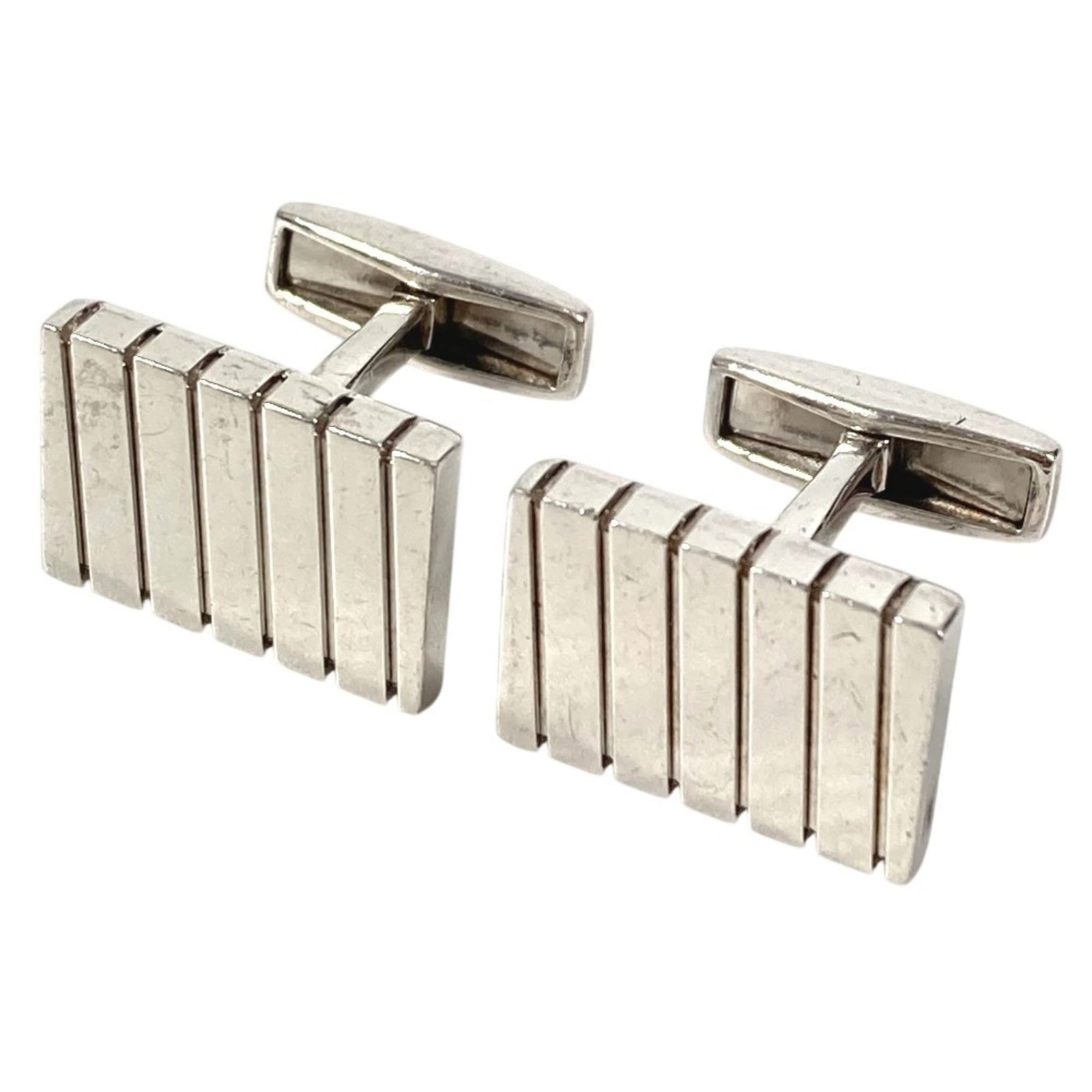 925 Bvlgari Cufflinks Silver (1 of 13)