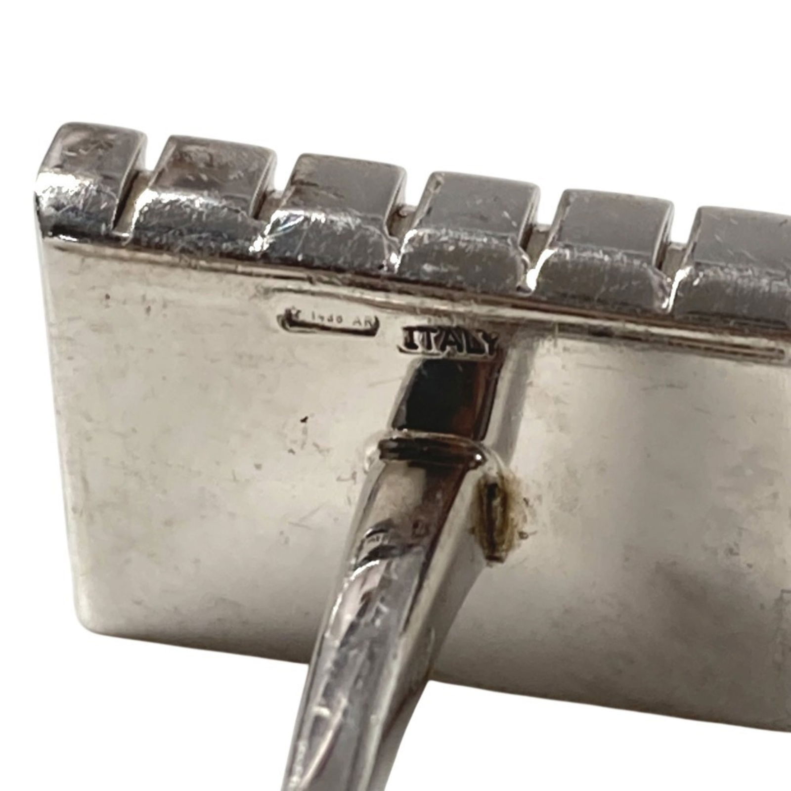 925 Bvlgari Cufflinks Silver - 6