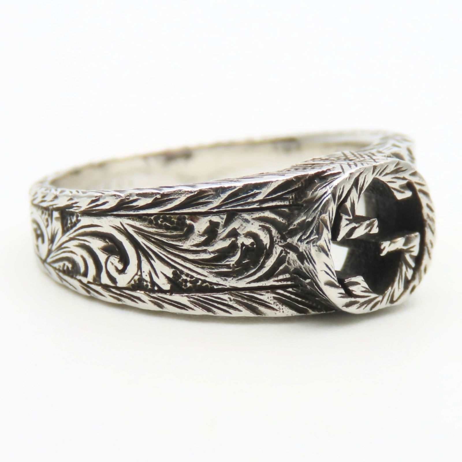 925 Gucci Band Ring Silver - 8