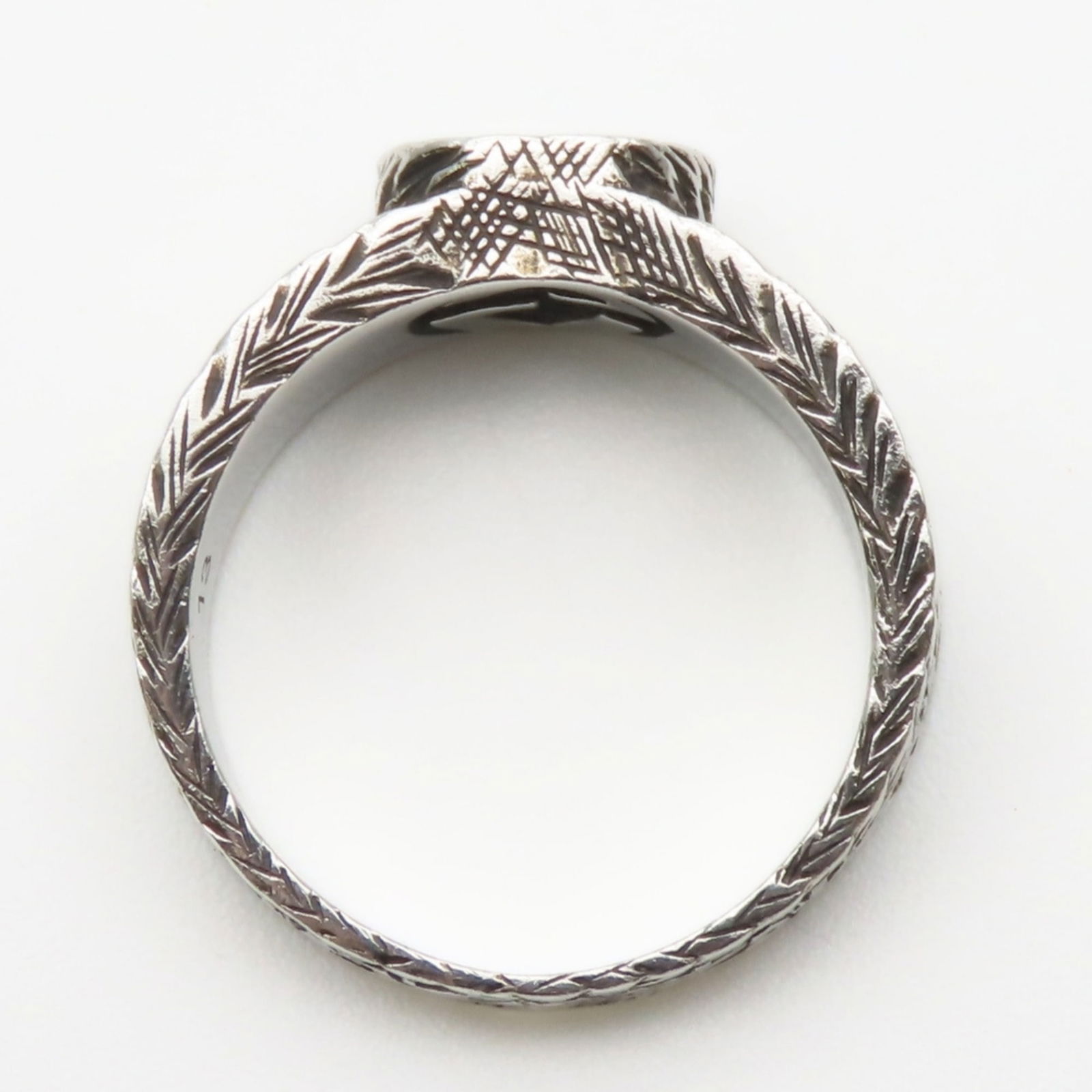 925 Gucci Band Ring Silver - 9