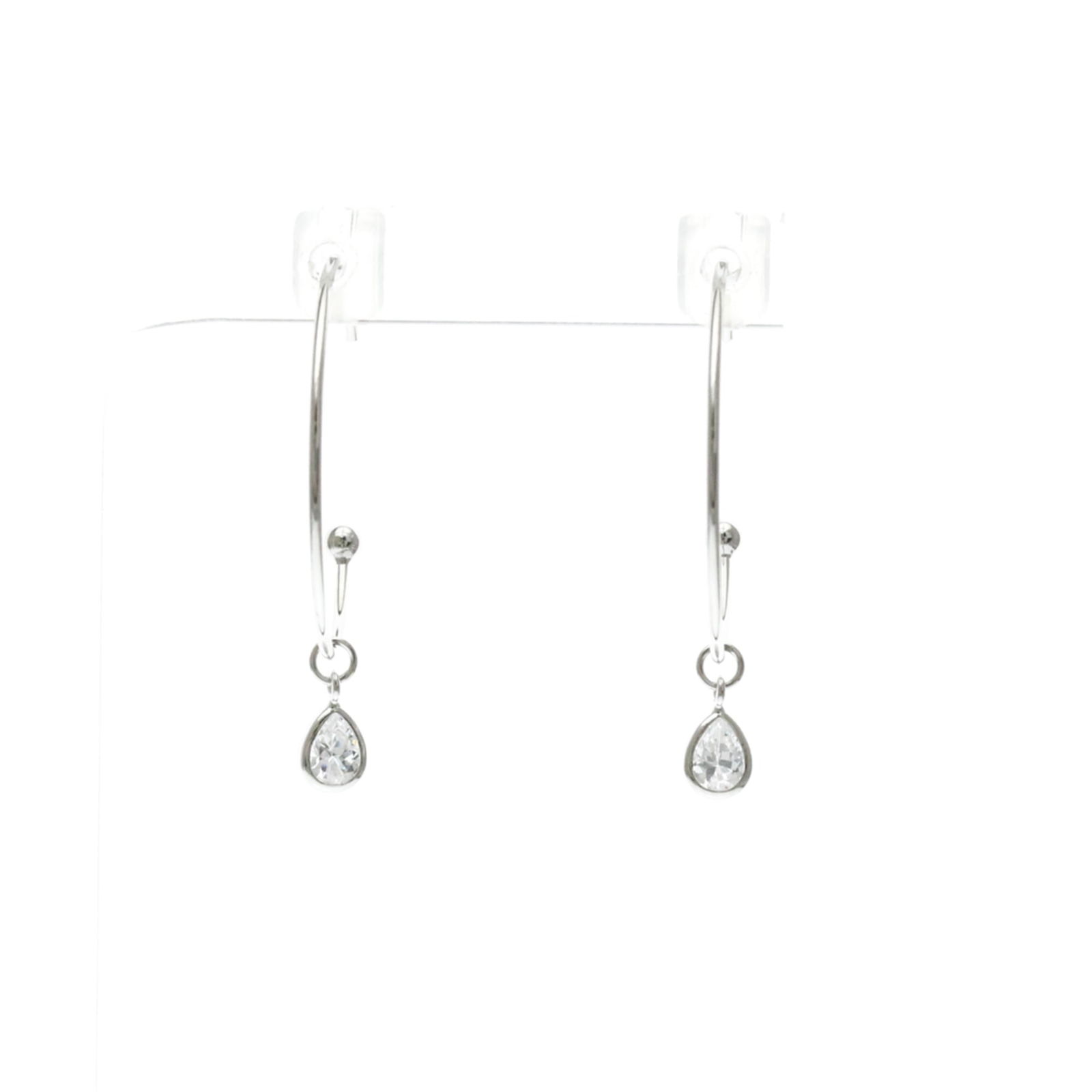 (10K) 4C Hoop Earrings White Gold: (10K) 4C Hoop Earrings White Gold This listing features (10K) 4C Hoop Earrings White Gold. Item specifics are provided below. Item Specifics: Brand: 4C Type: Hoop Earrings Style: Fashion Gender: Men,W