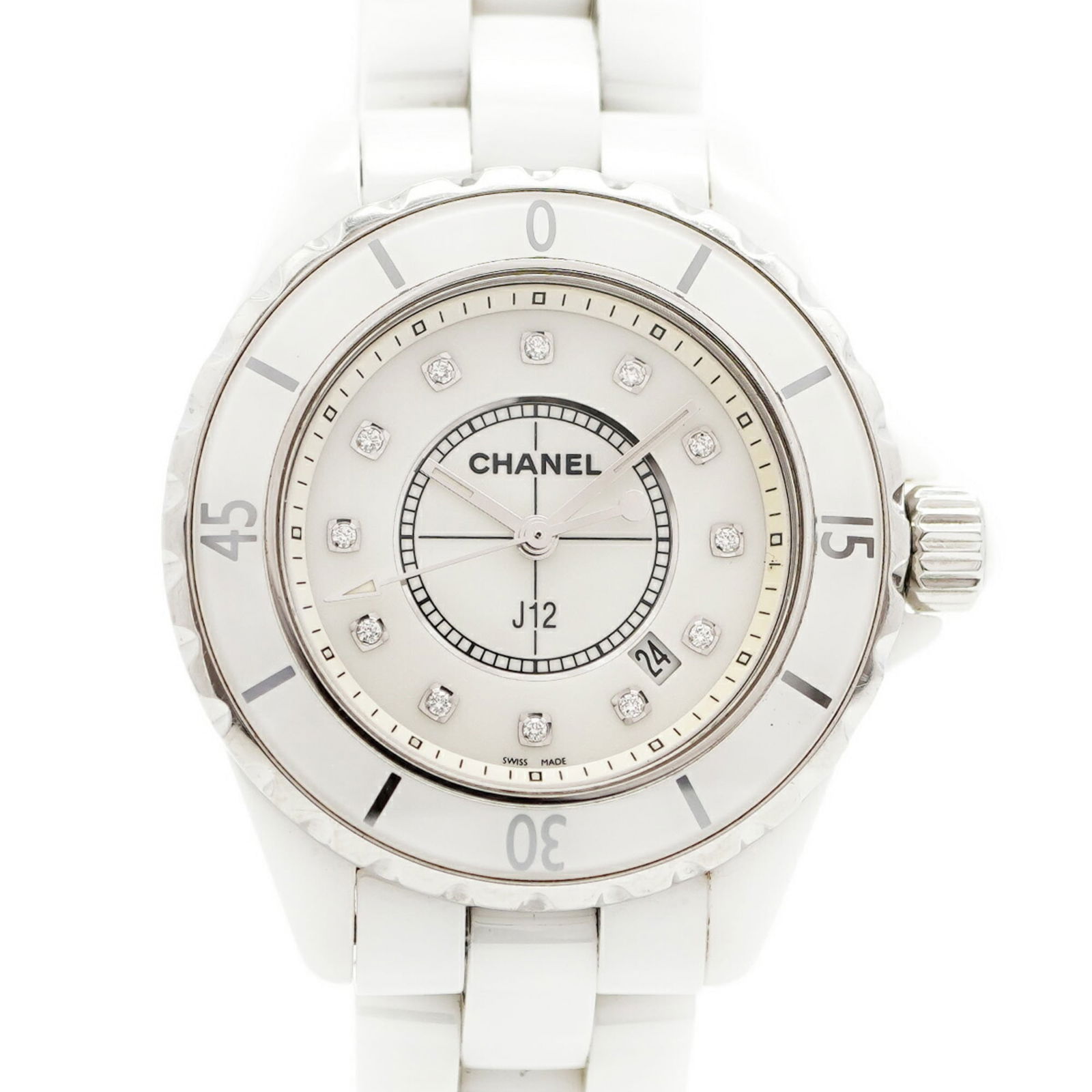 Wristwatch Chanel: Wristwatch Chanel This listing features Wristwatch Chanel. Item specifics are provided below. Item Specifics: Brand: Chanel Type: Wristwatch Gender: Women Material (Case): Ceramic Material (Band): Cer