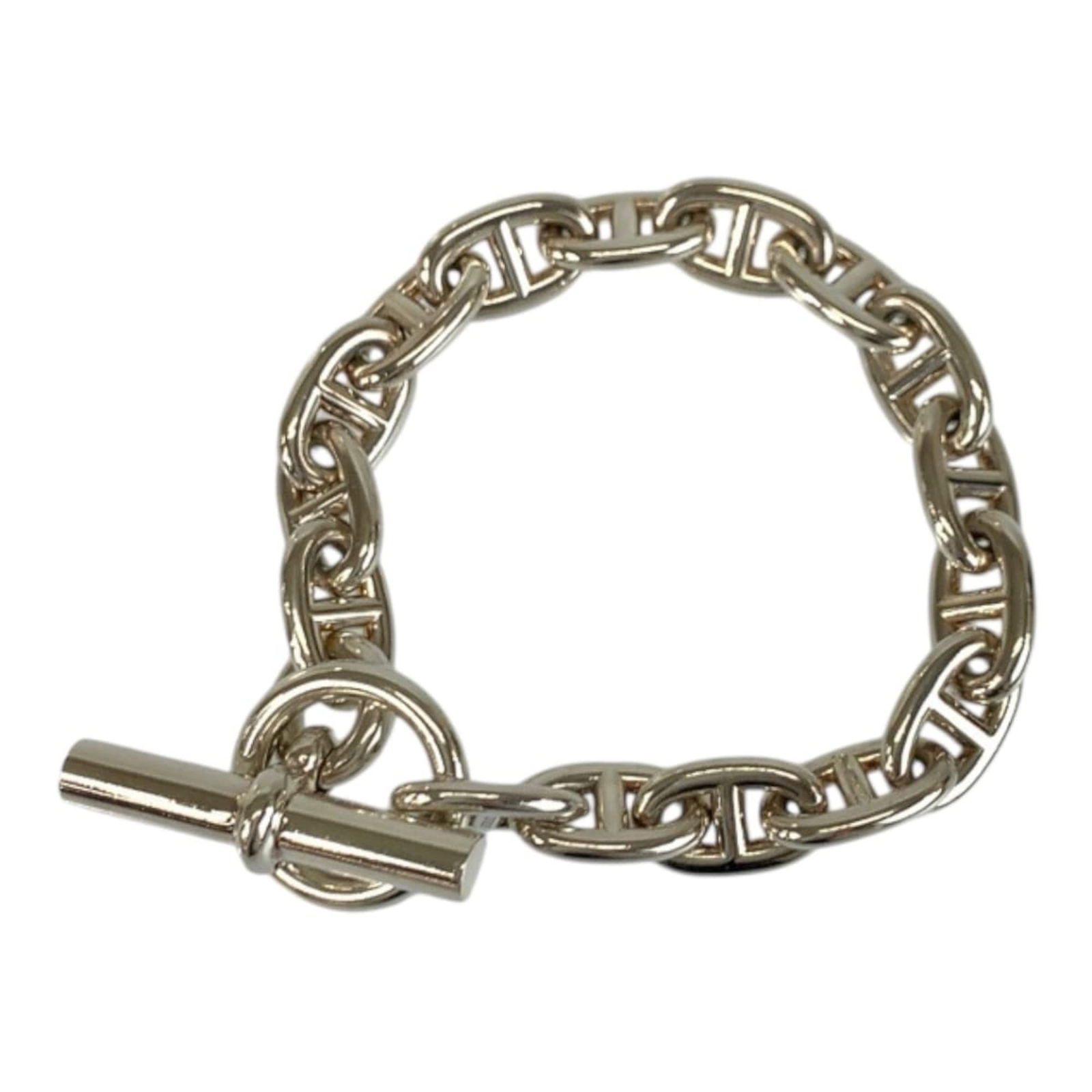 925 Hermes Charm Bracelet Silver (1 of 6)
