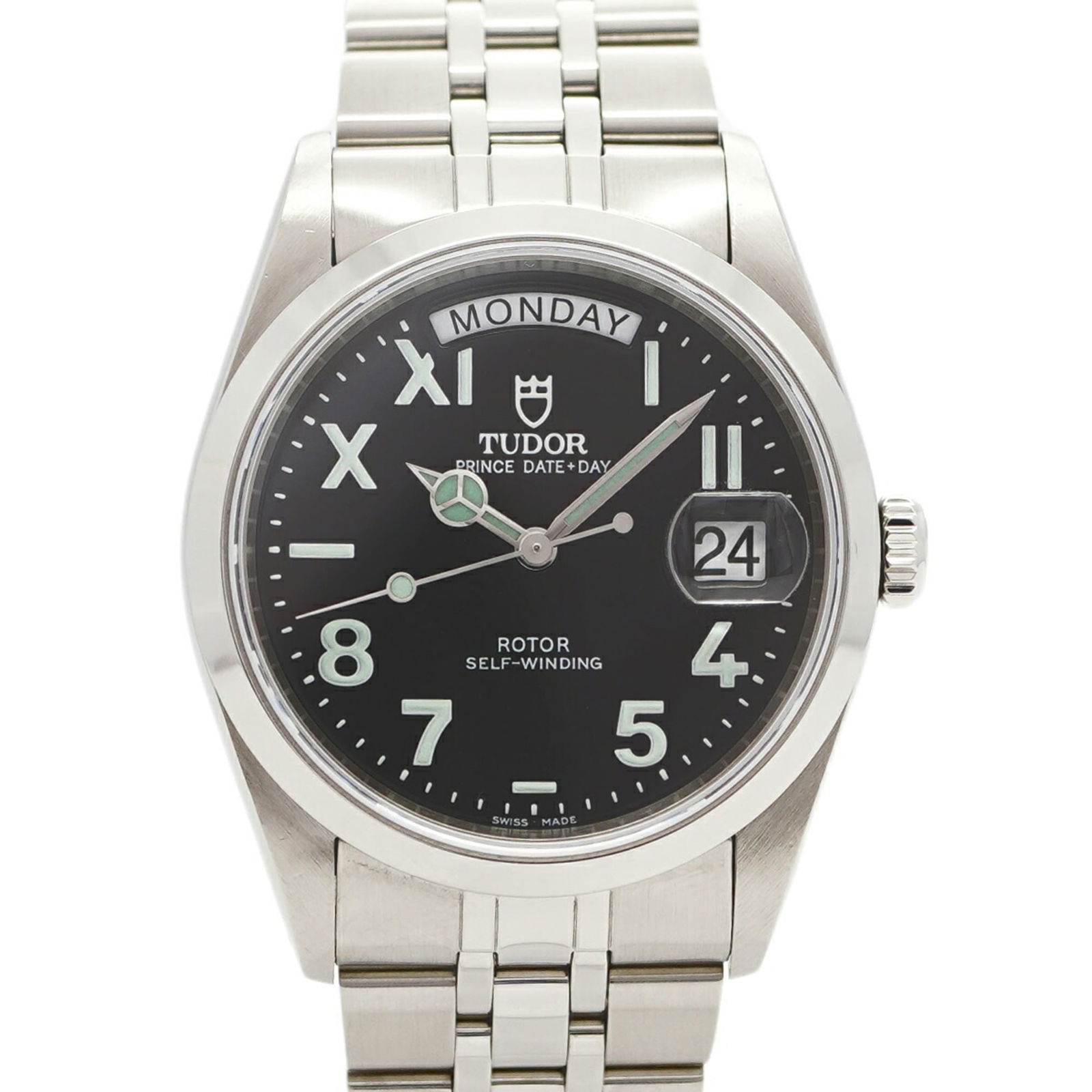 Wristwatch Tudor: Wristwatch Tudor This listing features Wristwatch Tudor. Item specifics are provided below. Item Specifics: Brand: Tudor Type: Wristwatch Gender: Men Material (Case): Stainless Steel Material (Band):