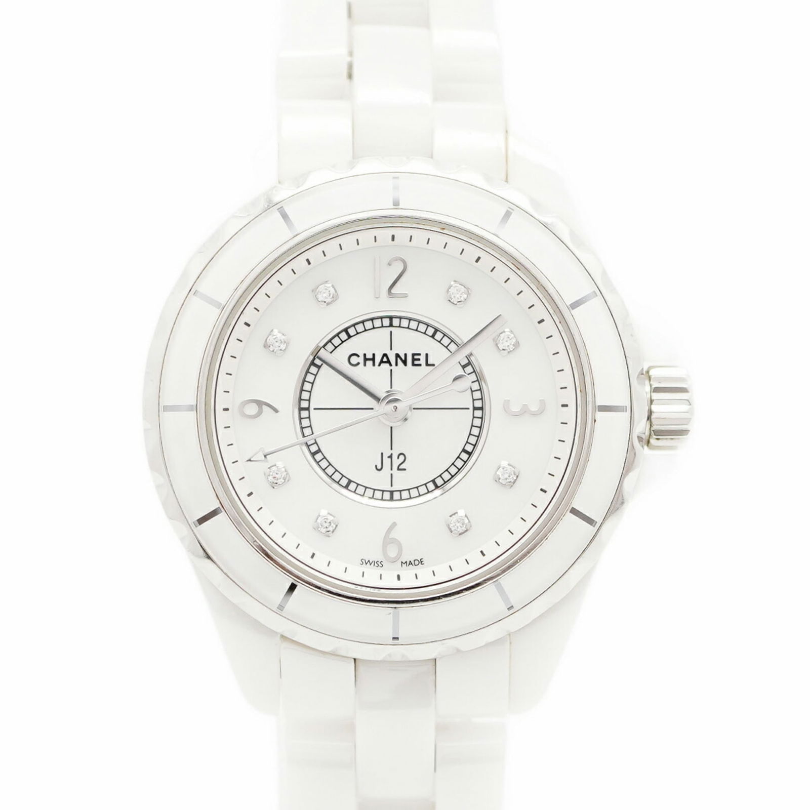 Wristwatch Chanel: Wristwatch Chanel This listing features Wristwatch Chanel. Item specifics are provided below. Item Specifics: Brand: Chanel Type: Wristwatch Gender: Women Material (Case): Ceramic Material (Band): Cer