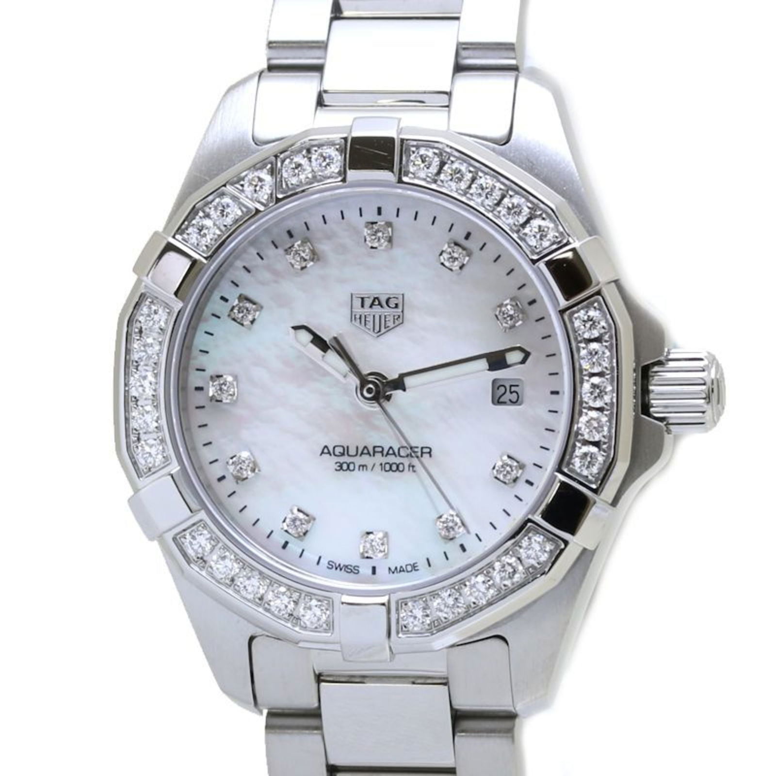 Wristwatch Tag Heuer: Wristwatch Tag Heuer This listing features Wristwatch Tag Heuer. Item specifics are provided below. Item Specifics: Brand: Tag Heuer Type: Wristwatch Gender: Women Material (Case): Stainless Steel