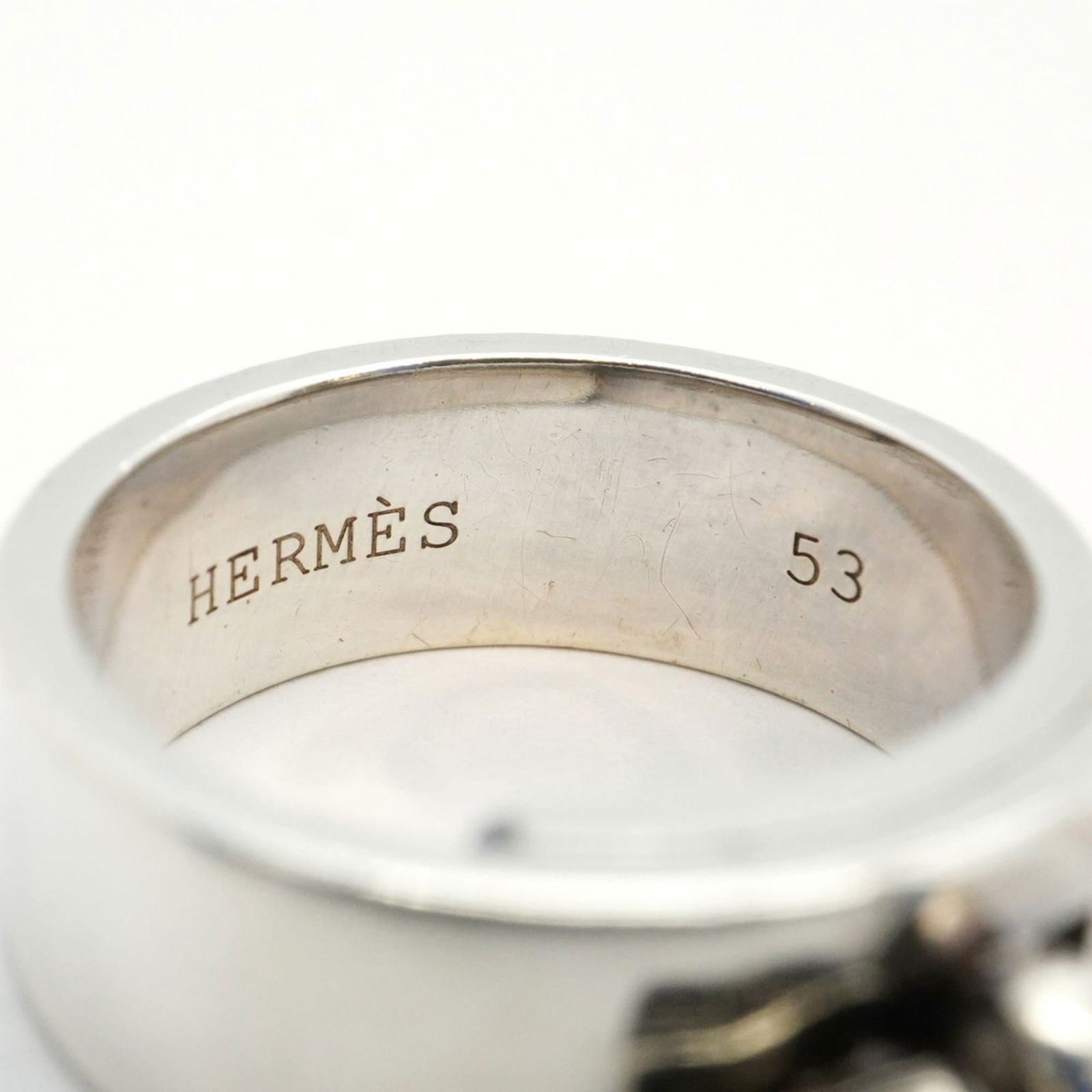 925 Hermes Band Ring Silver - 4