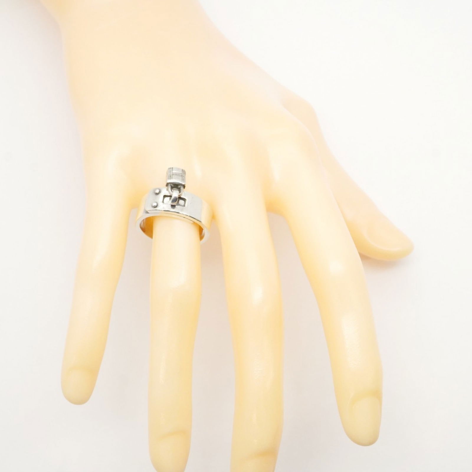 925 Hermes Band Ring Silver - 8