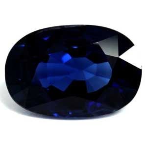 Loose Sapphire Gemstone - GIA Oval 3.17ct Blue EC (1 of 1)