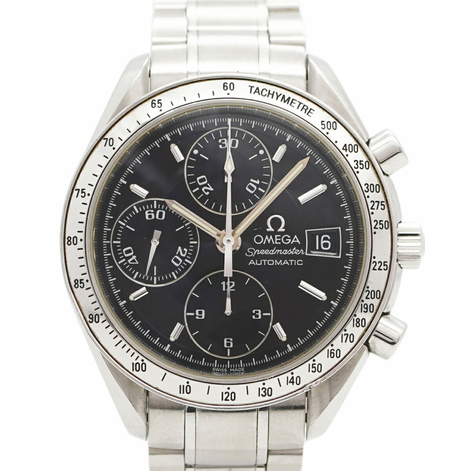 Wristwatch Omega: Wristwatch Omega This listing features Wristwatch Omega. Item specifics are provided below. Item Specifics: Brand: Omega Type: Wristwatch Gender: Men Material (Case): Stainless Steel Material (Band):