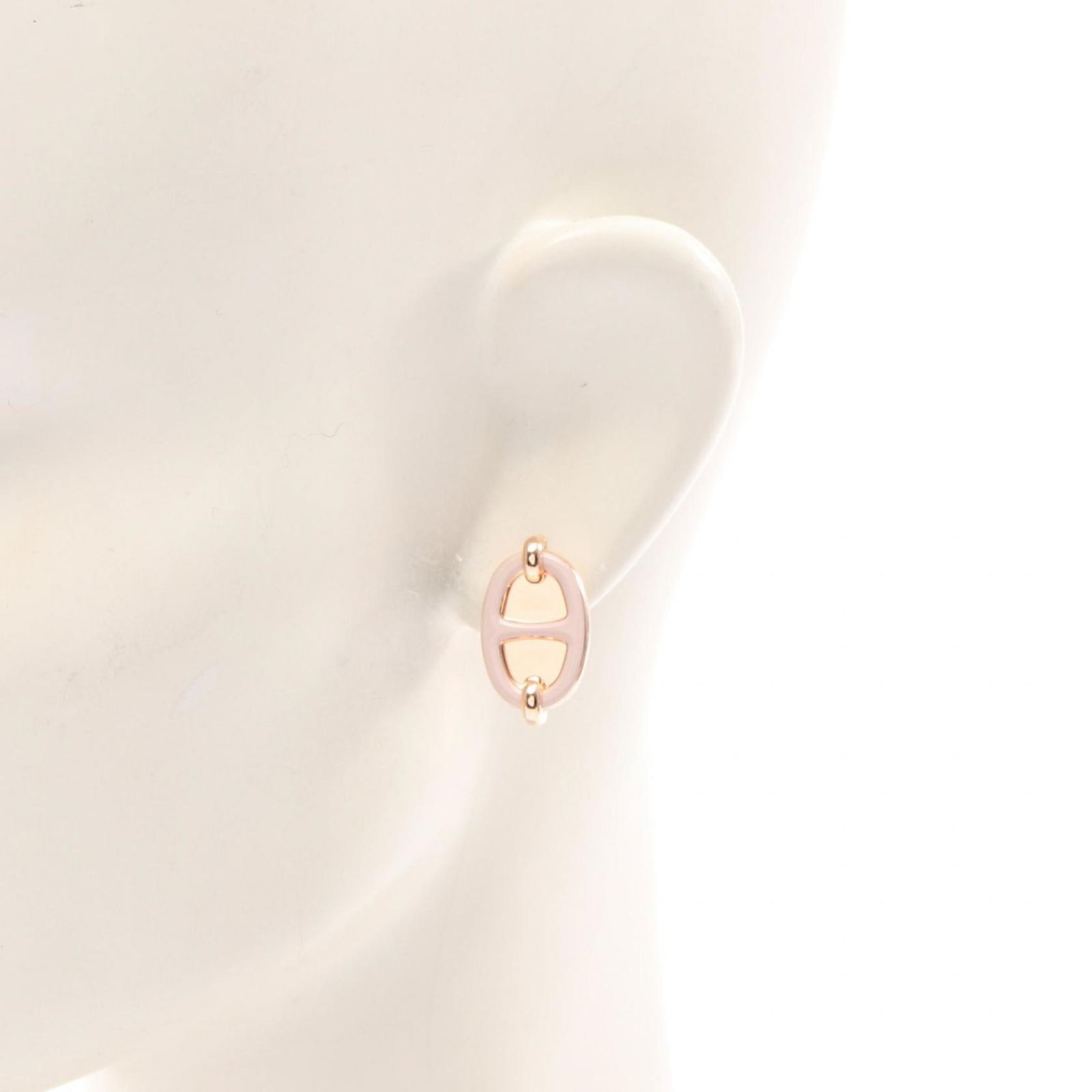 Plating Hermes Stud Earrings Gold - 4