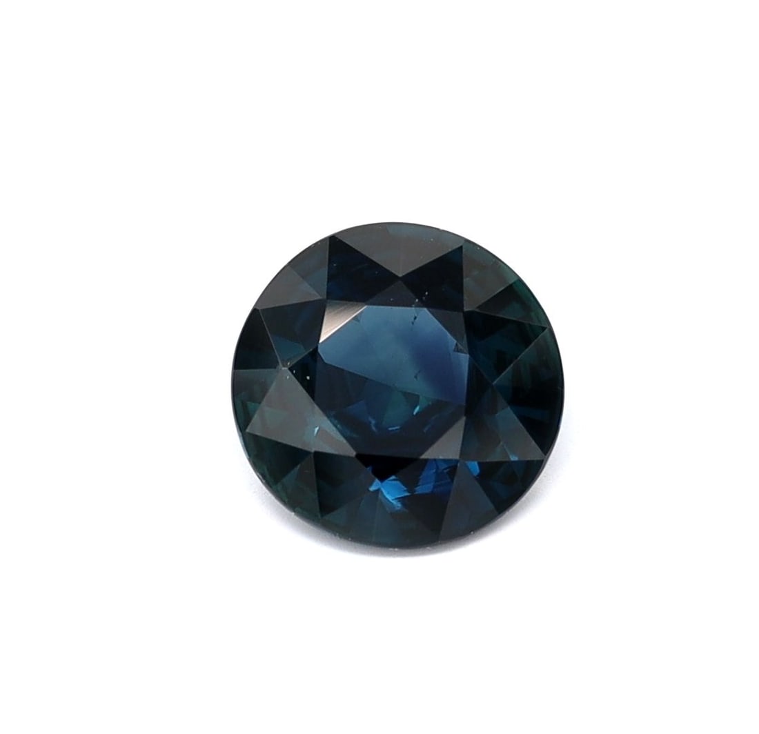 Loose Sapphire Gemstone - Round 1.47ct Blue EC (1 of 1)
