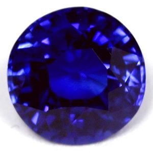 Loose Sapphire Gemstone - Round 1.18ct Blue EC (1 of 1)