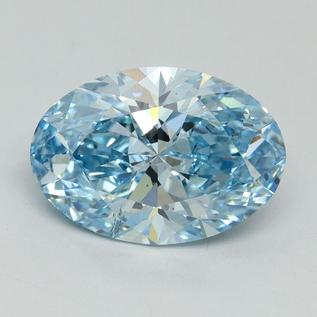 Loose Lab Diamond - IGI Oval 2.59ct Fancy Vivid Blue SI1: Loose Lab Diamond - IGI Oval 2.59ct Fancy Vivid Blue SI1 This listing features Loose Lab Diamond - IGI Oval 2.59ct Fancy Vivid Blue SI1. Item specifics are provided below. Item Specifics: Source: