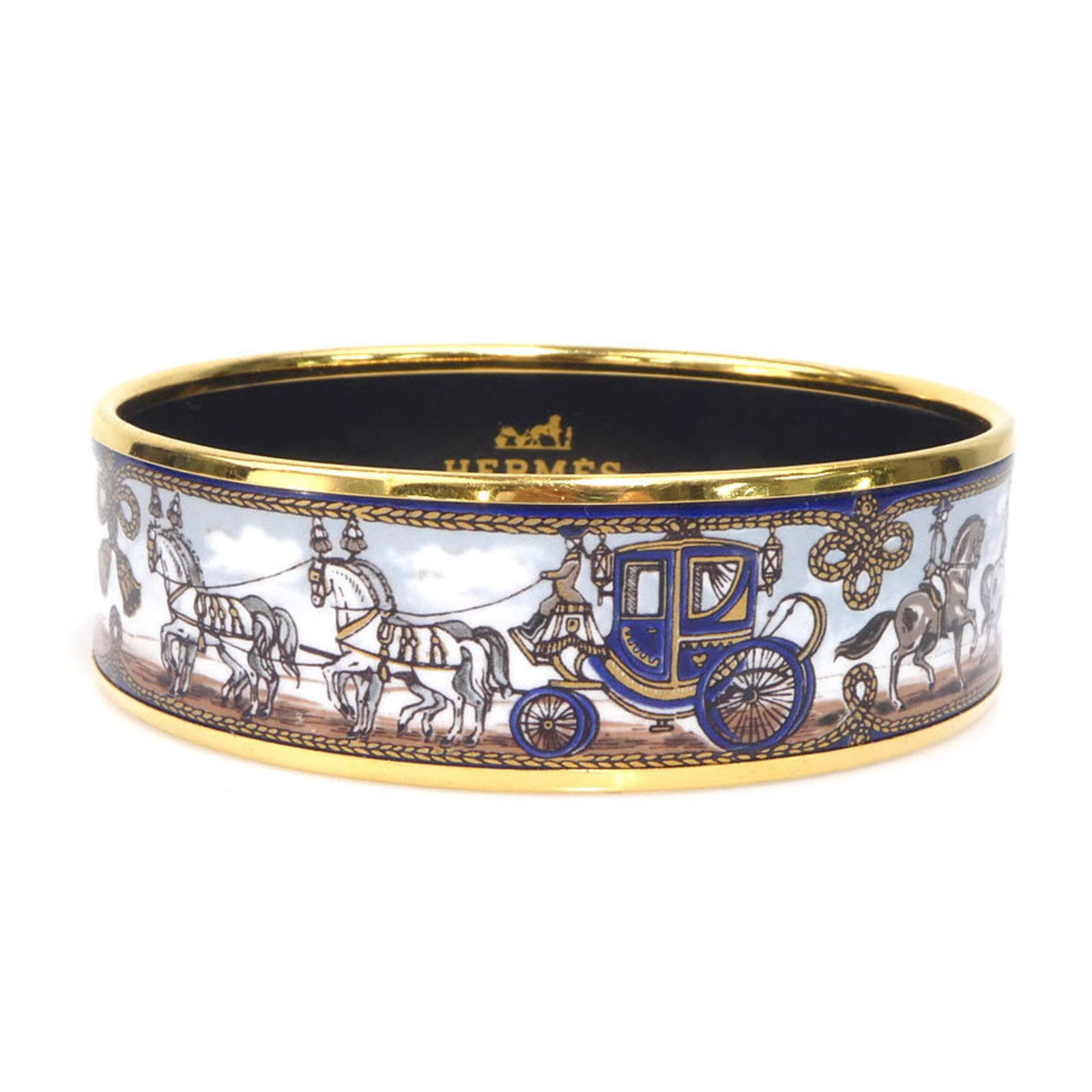 Metal Hermes Bangle: Metal Hermes Bangle This listing features Metal Hermes Bangle. Item specifics are provided below. Item Specifics: Brand: Hermes Type: Bangle Gender: Women Material: Metal Color: Gold, Multi-Color,