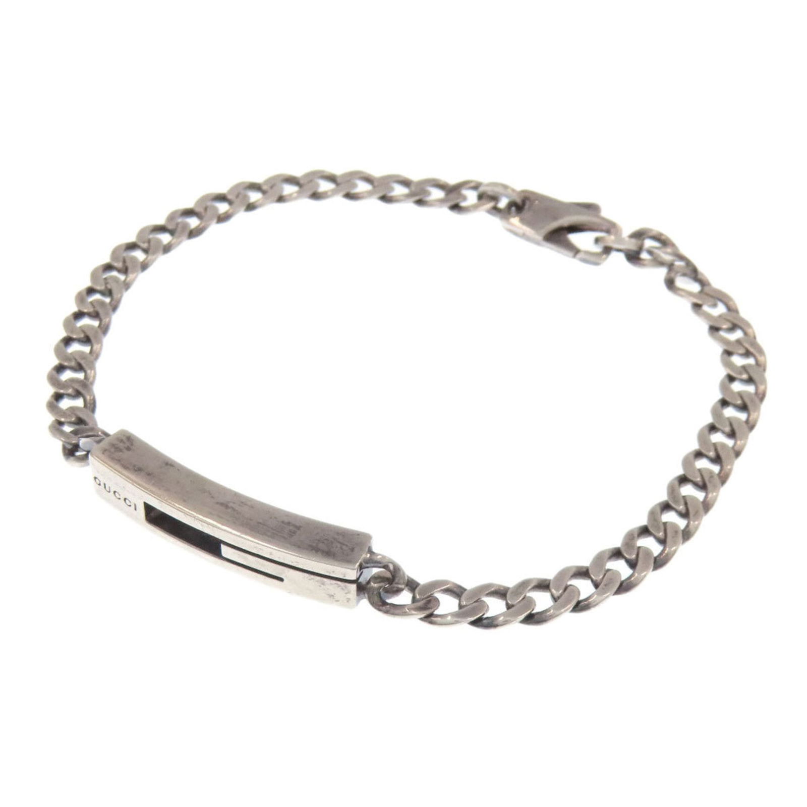 Silver Gucci Charm Bracelet (1 of 6)