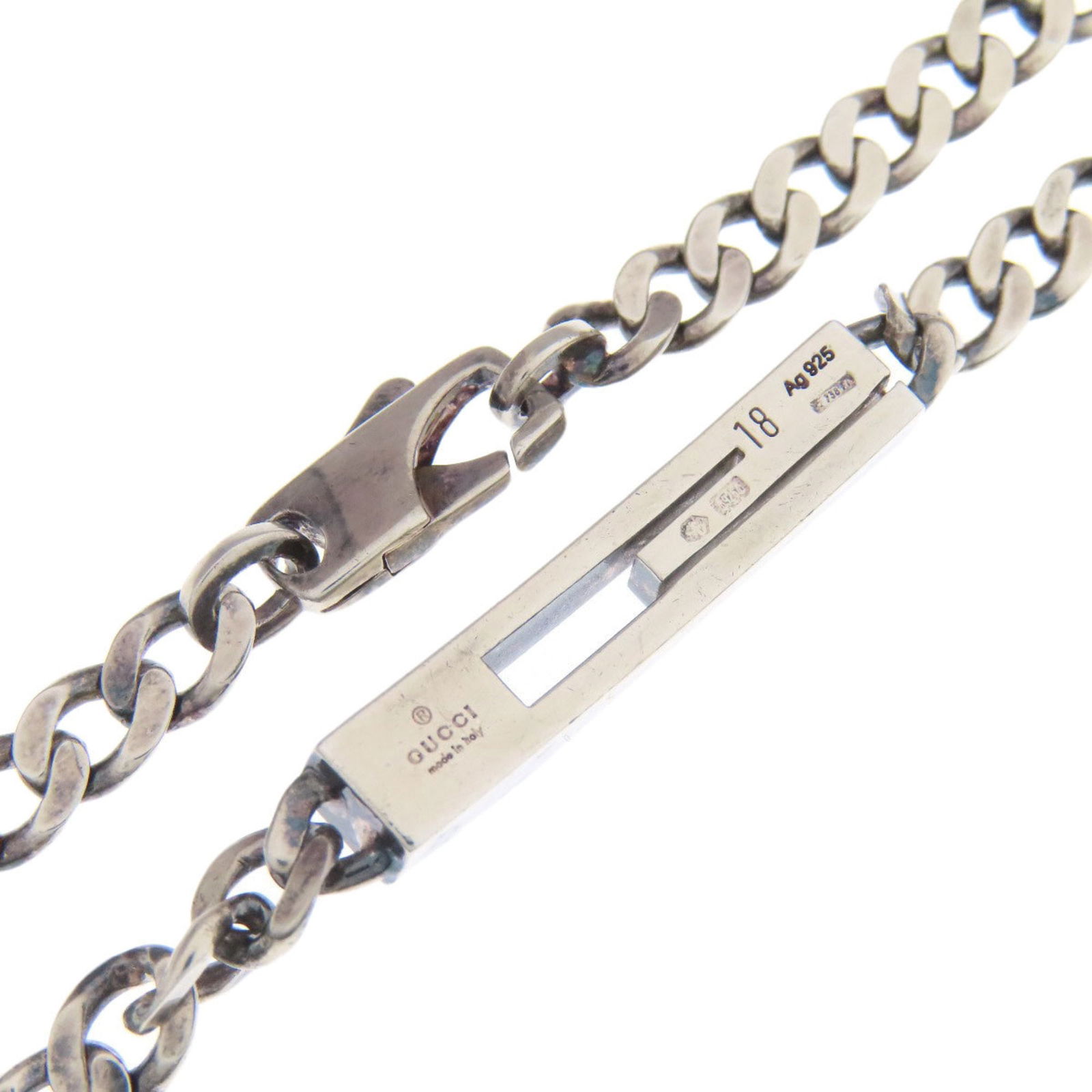 Silver Gucci Charm Bracelet - 3