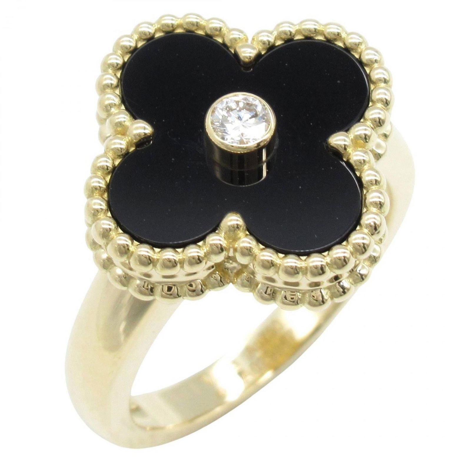 (18K) Van Cleef & Arpels Band Ring Yellow Gold (1 of 7)