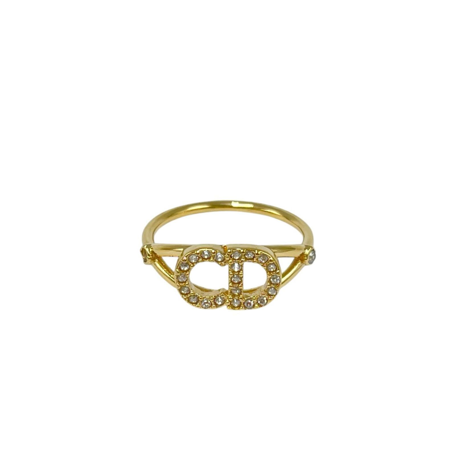 Plating Christian Dior Band Ring Gold (1 of 8)